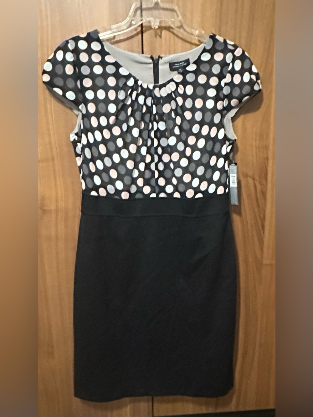 Tahari Polka Dot Dress